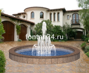 Фонтан для города "Мелодия малая" ø=4,5 м