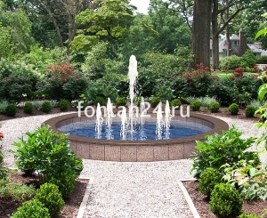 Уличный фонтан "Пенный средний" ø=4 м