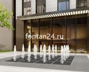 Фонтан для города "Кубик-Рубик средний"  4x4 м