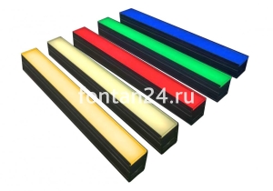 Встраиваемый LED-светильник (RGB), 12-24V DC, 600х100 мм, IP67
